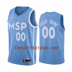 NBA Minnesota Timberwolves Trikot Benutzerdefinierte Nike 2019-2020 City Edition Swingman - Herren